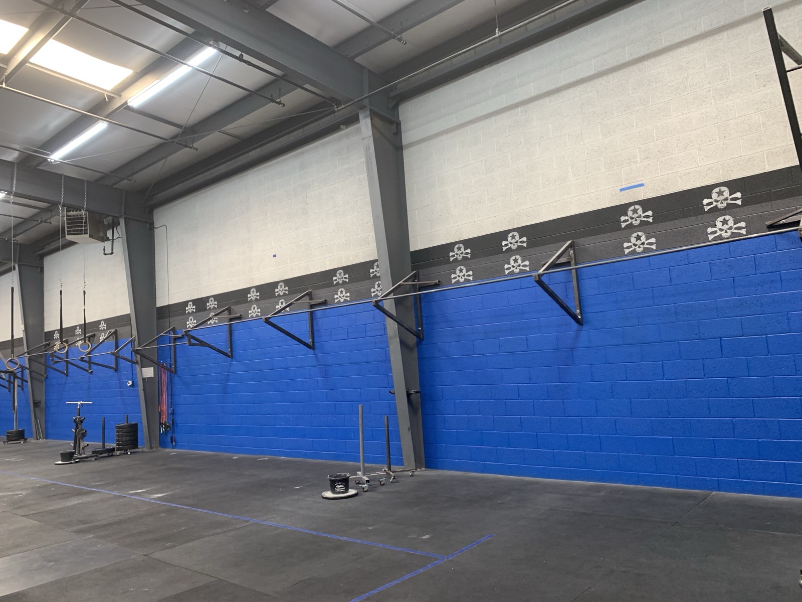 Warehouse high ceilings